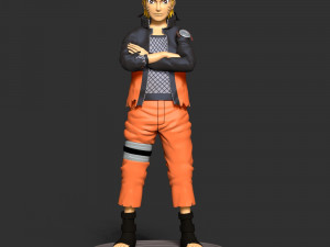 Naruto Fan Art 3D Print Model