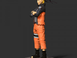Naruto Fan Art 3D Print Model