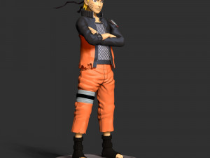 Naruto Fan Art 3D Print Model