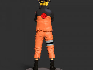 Naruto Fan Art 3D Print Model