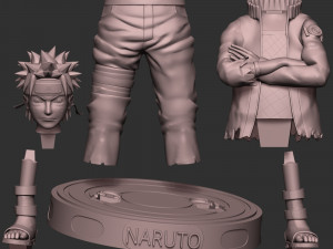 Naruto Fan Art 3D Print Model