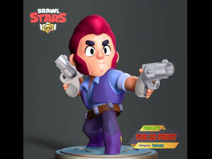 Colt Brawl Stars Modello di stampa 3D