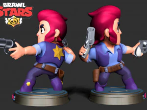 Colt Brawl Stars 3D Print Model