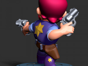 Colt Brawl Stars 3D Принт Модель