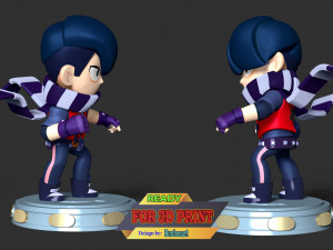 Edgar Brawl Stars Model do druku 3D
