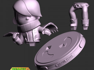 Edgar Brawl Stars Model do druku 3D