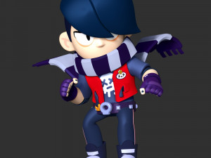 Edgar Brawl Stars Model do druku 3D