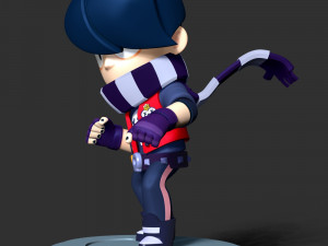Edgar Brawl Stars Model do druku 3D