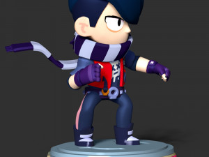 Edgar Brawl Stars Model do druku 3D