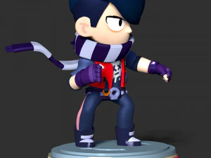 Edgar Brawl Stars 3D Print Model