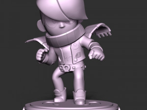 Edgar Brawl Stars Model do druku 3D