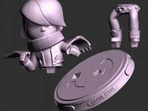 Edgar Brawl Stars 3D Print Model