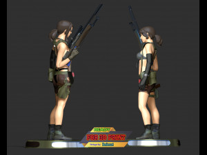 Quiet - Metal Gear Solid 5 Modelo de impresión 3D