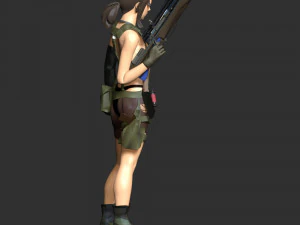 Quiet - Metal Gear Solid 5 3D Print Model