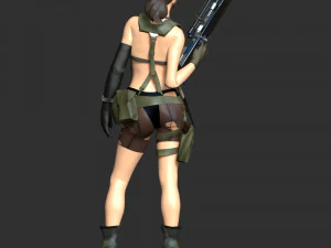 Quiet - Metal Gear Solid 5 3D Print Model