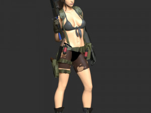 Quiet - Metal Gear Solid 5 Modelo de impresión 3D