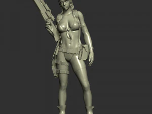 Quiet - Metal Gear Solid 5 3D Print Model