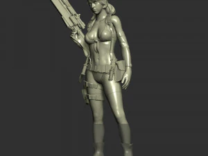 Quiet - Metal Gear Solid 5 3D Print Model