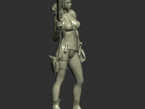 Quiet - Metal Gear Solid 5 3D Print Model
