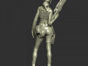 Quiet - Metal Gear Solid 5 3D Print Model
