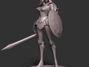Wonder Woman - DC World Collide 3D Druckmodell