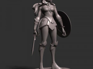 Wonder Woman - DC World Collide 3D Print Model