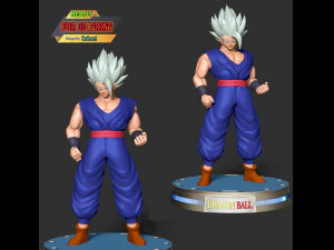 Gohan Beast - Dragon Ball 3D Print Model