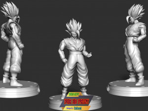 Gohan Beast - Dragon Ball Modelo de Impressão 3D