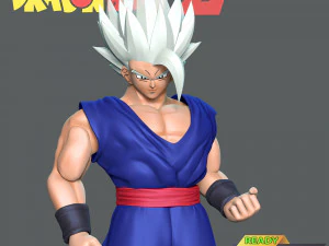 Gohan Beast - Dragon Ball 3D Print Model