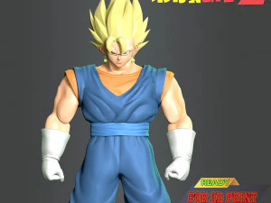 Végétto - Dragon Ball Modèles 3D en vedette