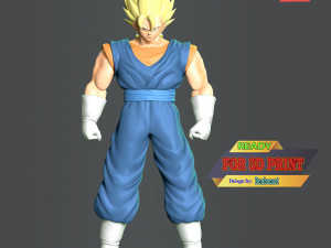 Vegetto - Dragon Ball Modelo de impresión 3D