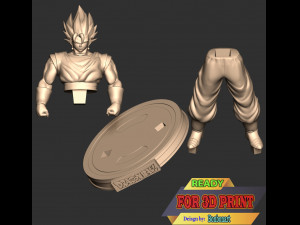 Vegetto - Dragon Ball Modelo de impresión 3D