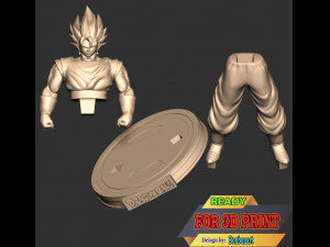 Vegetto - Dragon Ball 3D Print Model