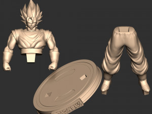 Vegetto - Dragon Ball Modelo de impresión 3D