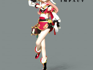 Yanfei - Genshin Impact Modello di stampa 3D