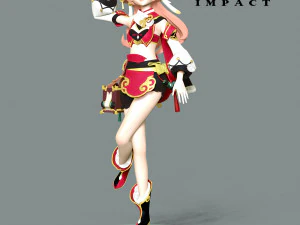 Yanfei - Genshin Impact 3D Print Model