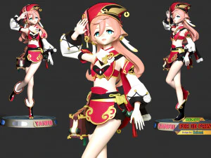 Yanfei - Genshin Impact 3D Print Model