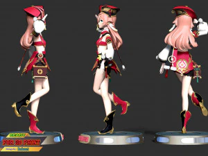 Yanfei - Genshin Impact 3D Print Model