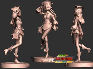 Yanfei - Genshin Impact 3D Print Model