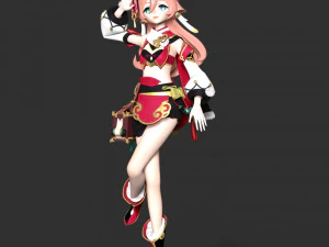 Yanfei - Genshin Impact 3D Print Model