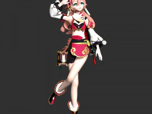 Yanfei - Genshin Impact 3D Print Model