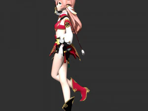 Yanfei - Genshin Impact 3D Print Model