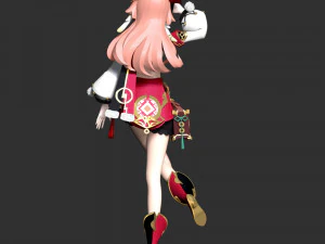 Yanfei - Genshin Impact 3D Print Model