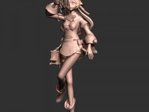 Yanfei - Genshin Impact 3D Print Model