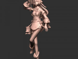 Yanfei - Genshin Impact 3D Print Model