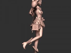 Yanfei - Genshin Impact 3D Print Model