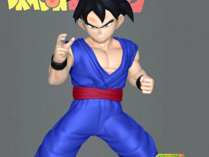 Nastoletni Son Gohan &ndash; Dragon Ball Model do druku 3D