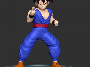 Gen&ccedil; Oğul Gohan - Dragon Ball 3D Baskı Modeli
