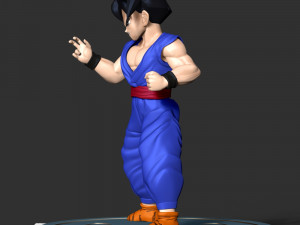 Teen Son Gohan - Dragon Ball Modèles 3D en vedette