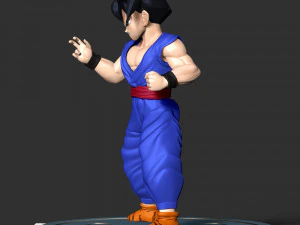 Gen&ccedil; Oğul Gohan - Dragon Ball 3D Baskı Modeli